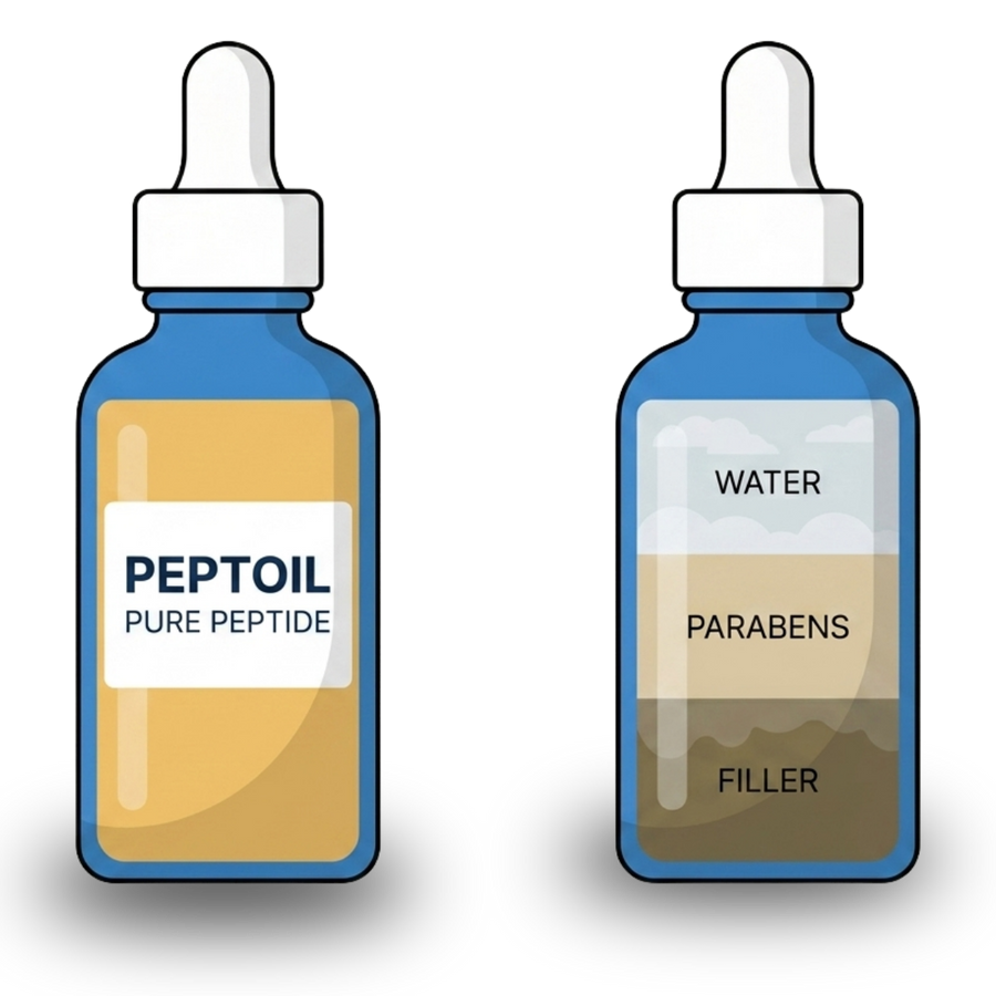 PeptOil vs other brands